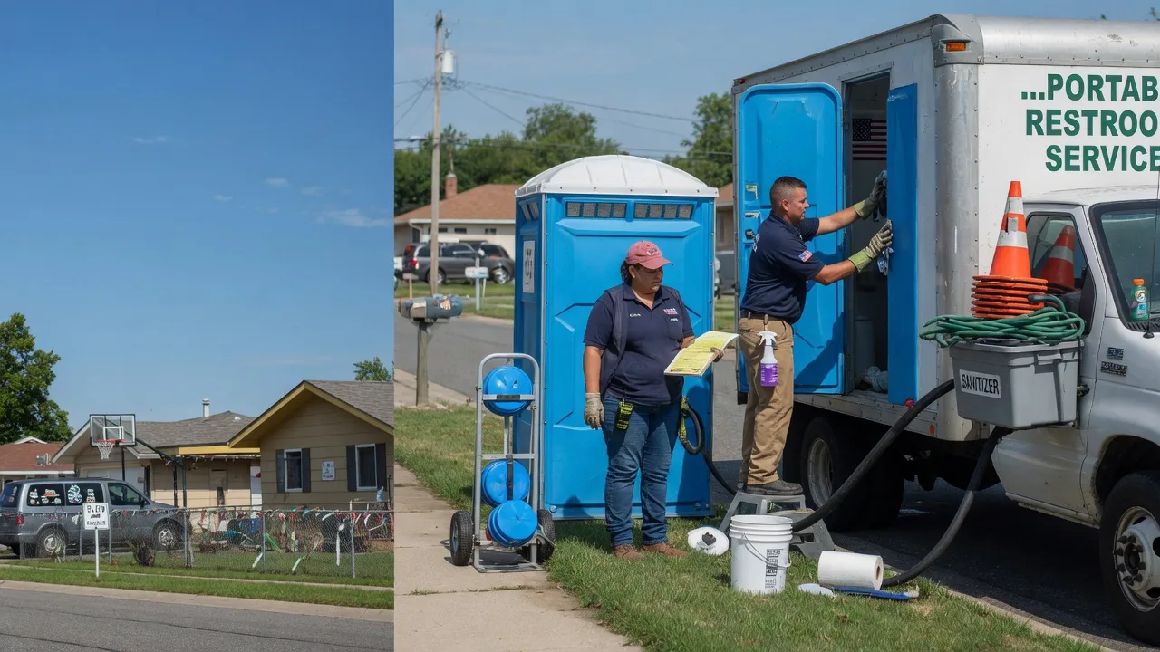 Porta Potty Rental in Montgomery, IL near me